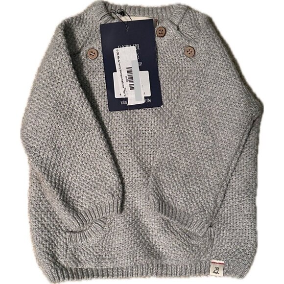 Me & Henry Roan Sweater- 0-3 months- NWT - Picture 1 of 2